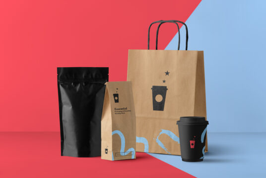 free-food-packaging-bag-cup-mockup-psd