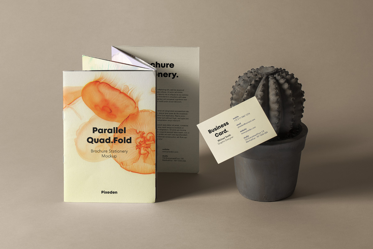 parallel-quad-fold-brochure-catalog-magazine-stationery-graphic-psd-mockup