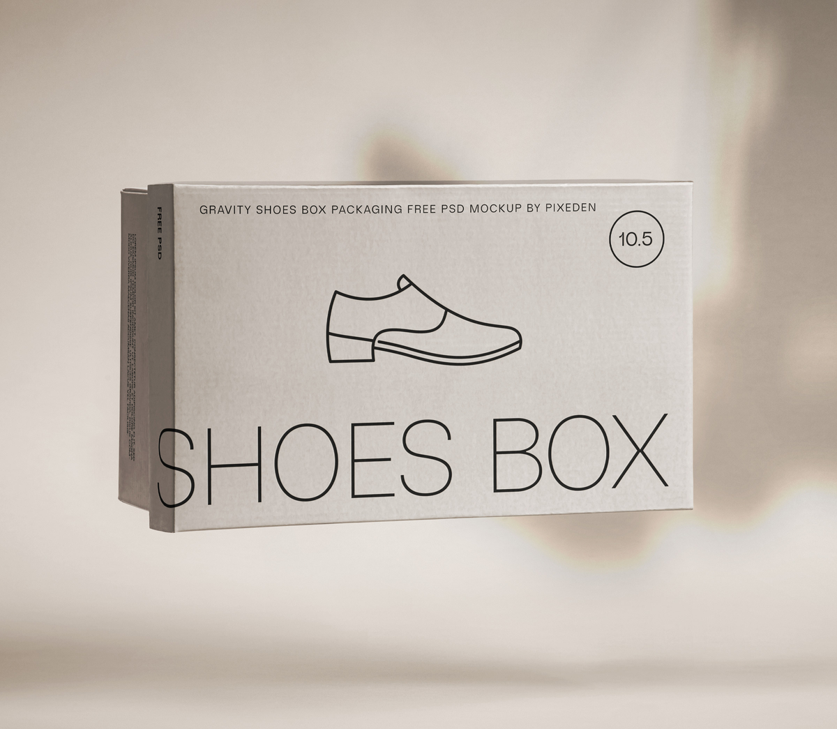 Gravity Packaging Shoe Box Psd Mockup | Pixeden Club
